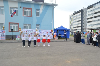 Детский сад на 240 мест построен в Городце по программе  «Комплексное развитие сельских территорий»
