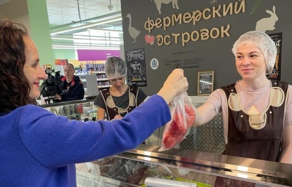 Первый «Фермерский островок» в формате shop-in-shop открылся в Нижнем Новгороде в одной из федеральных сетей