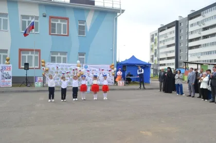 Детский сад на 240 мест построен в Городце по программе  «Комплексное развитие сельских территорий»